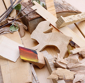 ○ワークショップ&公開制作 6日間限定オープン!「木々のアトリエ」