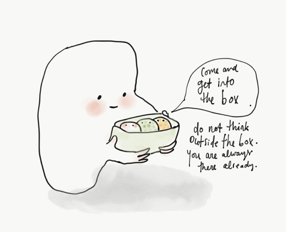 マライエ・フォーゲルサング《intangible bento》 イメージスケッチ