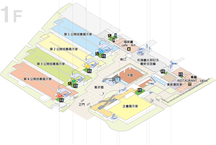 樓層導覽圖1F
