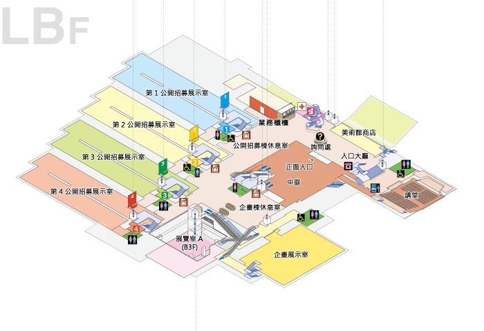 樓層導覽圖LBF