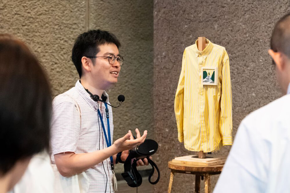 本展を担当した藤岡勇人学芸員