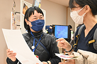 参加者に活動の様子を伝えるとびラー