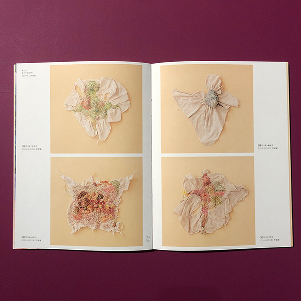 上野アーティストプロジェクト2025 刺繍―針がすくいだす世界 展覧会図録中ページ