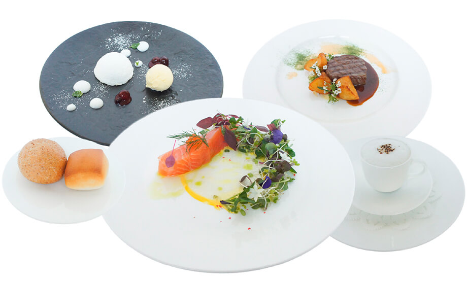 レストランサロン「スウェーデン絵画　北欧の光、日常のかがやき」コラボメニュー