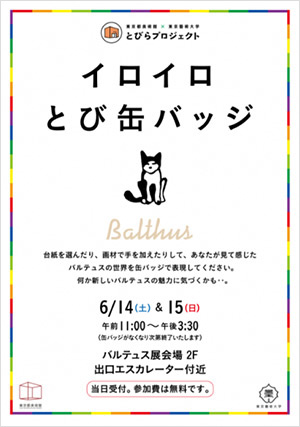 いろいろとび缶バッジ