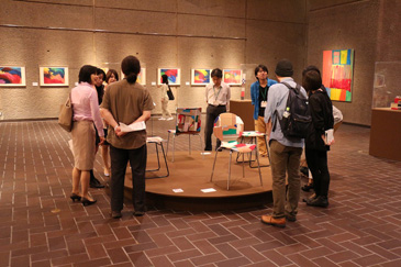 とびラーによるワークショップ　ヨリミチビジュツカン「大英博物館展」編