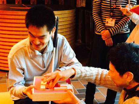 視覚障害のある方のための特別鑑賞会