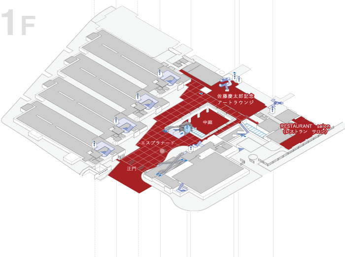 フロアマップ1F