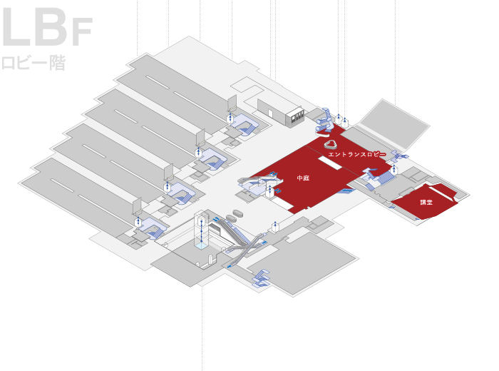 フロアマップロビー階